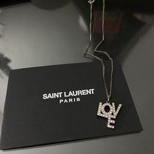 Saint Laurent LOVE Necklace